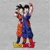 Bioworld Dragon Ball Z Goku and Gohan with Logo Youth Gray Graphic Sweatpants - 2 of 3