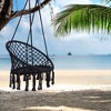 NicBex Indoor Outdoor Hammock Swing Chair with Cotton Rope for Patio Bedroom Porch Garden - 2 of 4