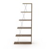 NicBex 57" Tall Modern Bookshelf with Open Shelves,5-Tier Ladder Bookshelf Organizers,Sturdy Display Rack for Living Room,Office - 4 of 4