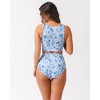 Botany Floral Knotted Crop Top - 2 of 4