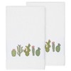 Linum Home Textiles 100% Turkish Cotton MILA Embellished Towel Set - 2 of 3