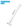 Unique Bargains Stainless Steel Curved Handle Shoe Horn Silver Tone 2 Pcs - 2 of 4