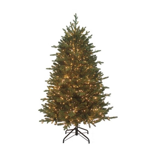 Kurt Adler 5-foot Pre-lit Warm White Led Noble Fir Tree : Target