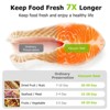 IULULU Food Vacuum Sealer, 75KPA, Dry/Wet, 20 Bags, Timer, Compact - 4 of 4