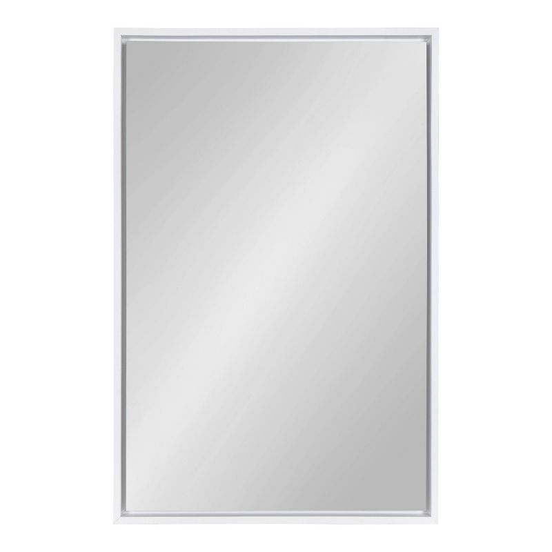 24&#34; x 36&#34; Evans Rectangle Wall Mirror White - Kate &#38; Laurel All Things Decor, 3 of 7