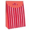 Big Dot of Happiness Red Stripes - Simple Gift Favor Bags - Party Goodie Boxes - Set of 12 - image 3 of 4