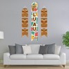 Big Dot of Happiness Tropical Luau - Hanging Vertical Paper Door Banners - Hawaiian Beach Party Wall Decoration Kit - Indoor Door Decor - 2 of 4