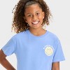 Grayson Threads Kids Big Girl Smile T-Shirt - Blue - 2 of 4