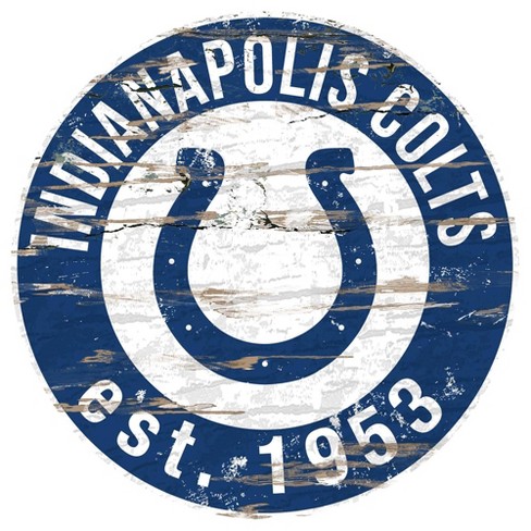 Indianapolis Colts Distressed Vintage logo shirt