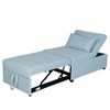 Pull Out Sleeper Sofa with Pillow - ModernLuxe - 2 of 4