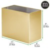 mDesign Tall Steel Toilet Paper 4-Roll Bathroom Storage Holder Bin - image 3 of 4