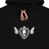 Death Note Light Yagami Long Sleeve Purple & Black Hooded Sweatshirt - 3 of 4