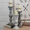 VIP Wood 17 in. Multicolor Classical Candle Holders Set of 3 - 4 of 4