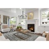 Elegant Lighting Brielle 6 lights pendant in black - 2 of 4