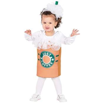 Orion Costumes "Just Coffee" Toddler Costume with Tunic & Headpiece | One Size | 12-18 Months