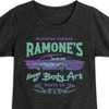 Girls' - Disney - Radiator Springs Ramone's House of Body Art Rt 66 Fitted Short Sleeve Graphic T-Shirt - 2 of 4