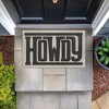 Stupell Industries Bold Western Howdy Greeting Printed Outdoor Imitation Sisal Door Mat, design by Sisi and Seb - 3 of 4
