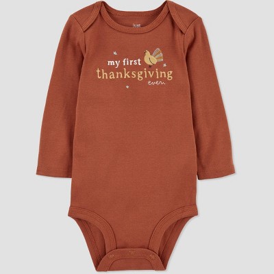 Carter's Just One You® Baby First Thanksgiving Bodysuit - Brown