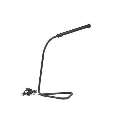 Led 12 Arden Desk Lamp With Usb Cable Matte Black (includes Led Light  Bulb) - Globe Electric : Target