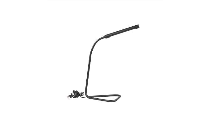 LED 12&#34; Arden Desk Lamp with USB Cable Matte Black (Includes LED Light Bulb) - Globe Electric, 2 of 10, play video