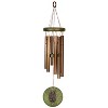 Woodstock Windchimes Habitats Chime Green, Owl, Wind Chimes For Outside, Wind Chimes For Garden, Patio, and Outdoor Decor, 17"L - 3 of 4