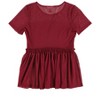bar III Womens Smocked Knit Blouse - 2 of 2