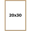PosterPalooza | Classic Modern Gold Picture Frame - UV Acrylic, Foam Board Backing, Hanging Hardware - 2 of 4