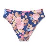 Women's Post Mastectomy Hipster Full Coverage Bikini Bottom Floral - Shade & Shore™ Multi - 2 of 3