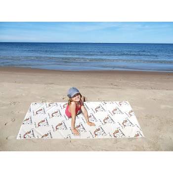 KOVOT Unicorn Beach Blanket Microfiber Super Absorbent- 60" x 28"