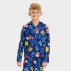 Boys' Super Mario Pajama Pants - Blue - image 3 of 4