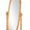 Cesicia Traditional Queen Anna Style Wood Floor Cheval Mirror - 4 of 4