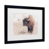 Trademark Fine Art - Nathan Larson Bison Call Matted Framed Art - 3 of 4