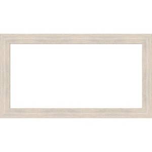 Amanti Art Hardwood Chocolate Narrow Framed Dry Erase Magnetic Board - 1 of 4