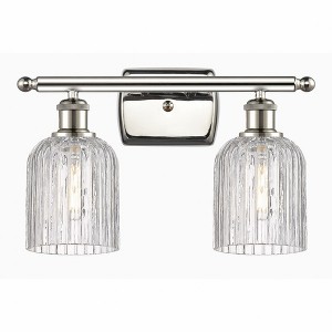 Bridal Veil - 2 Light Bath Vanity In Art Deco Style-10 Inches Tall and 15 Inches Wide - 1 of 1