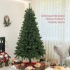 FURNIinspire Artificial Trees Auto Open Artificial Christmas Tree Christmas Decorations Holiday Decor For Living Room, Home, Green, 49.2"*49.2"*88.6" - 2 of 4