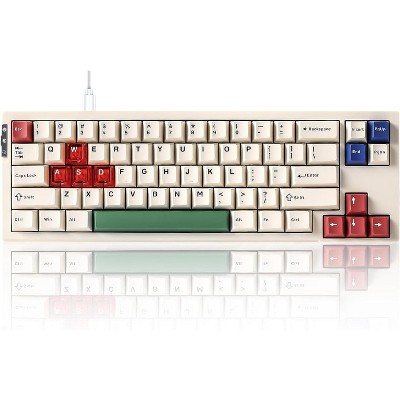 YUNZII RT68 Rapid Trigger Gaming Keyboard (Beige, Outemu Switch)