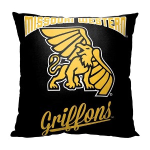 NCAA Missouri Western State Griffons Alumni Throw Pillow 18x18 Inches - 1 of 2