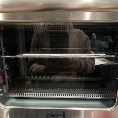 The Gemelli Oven: Professional Grade Convection Oven with Built-In  Rotisserie and Convenience/Pizza Drawer from Gemelli Home