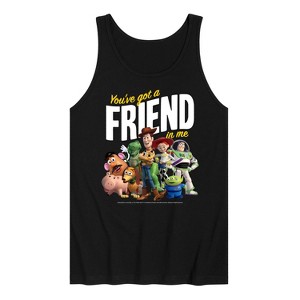 Men's - Disney - You've Got A Friend In Me Graphic Tank Top - 1 of 3