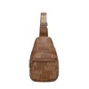MKF Collection Helaena M Logo-Printed Vegan Leather Sling Bag for Women, Crossbody Purse by Mia K - 2 of 4