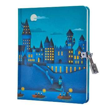Harry Potter: Hogwarts Castle Glow-In-The-Dark Lock & Key Diary - by  Insight Editions (Hardcover)