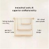 Luna 6 in. x 37 in. 31.5 in. Gold and Natural Wood Decorative Shelves - 2 of 4