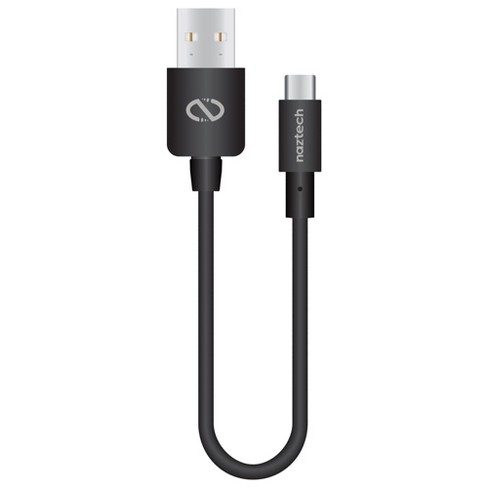 Naztech USB-A to USB-C 2.0 Charge/Sync Cable 6" - image 1 of 3