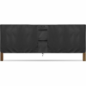 KHOMO GEAR Square Table Cover – Waterproof, Heavy-Duty Outdoor Furniture Cover in Black – Fits Patio Coffee, Side & Small Square Tables - 70x25x34 - 1 of 4