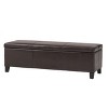 NicBex 50 Inch Fabric Storage Ottoman Bench Modern End of Bed Bench with Tufted Cushion for Living Room, Bedroom, Entryway - 3 of 4