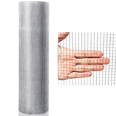 Tangkula 46''x 50' 23 Gauge 1/4" Fence Mesh Galvanized Wire  Hardware Cloth