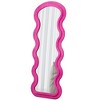 Vynxaria Flannel Full-Length Wavy Rose Floor Mirror ¨C Stylish & Versatile for Any Space - 4 of 4