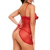 Adore Me Women's Bessima Babydoll Lingerie - 4 of 4
