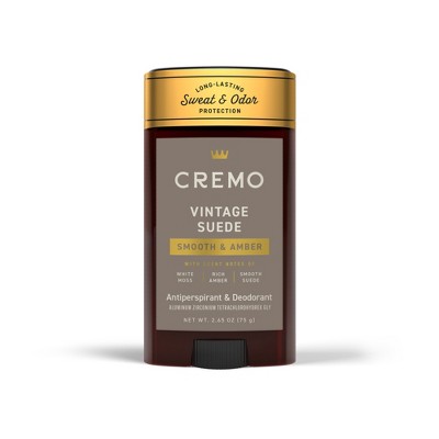 Cremo Anti-Perspirant Vintage Suede - 2.65oz