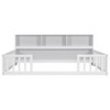 YOOCOZZ Twin Size Wood Floor Bed with Bedside Bookcase and Shelves - 4 of 4